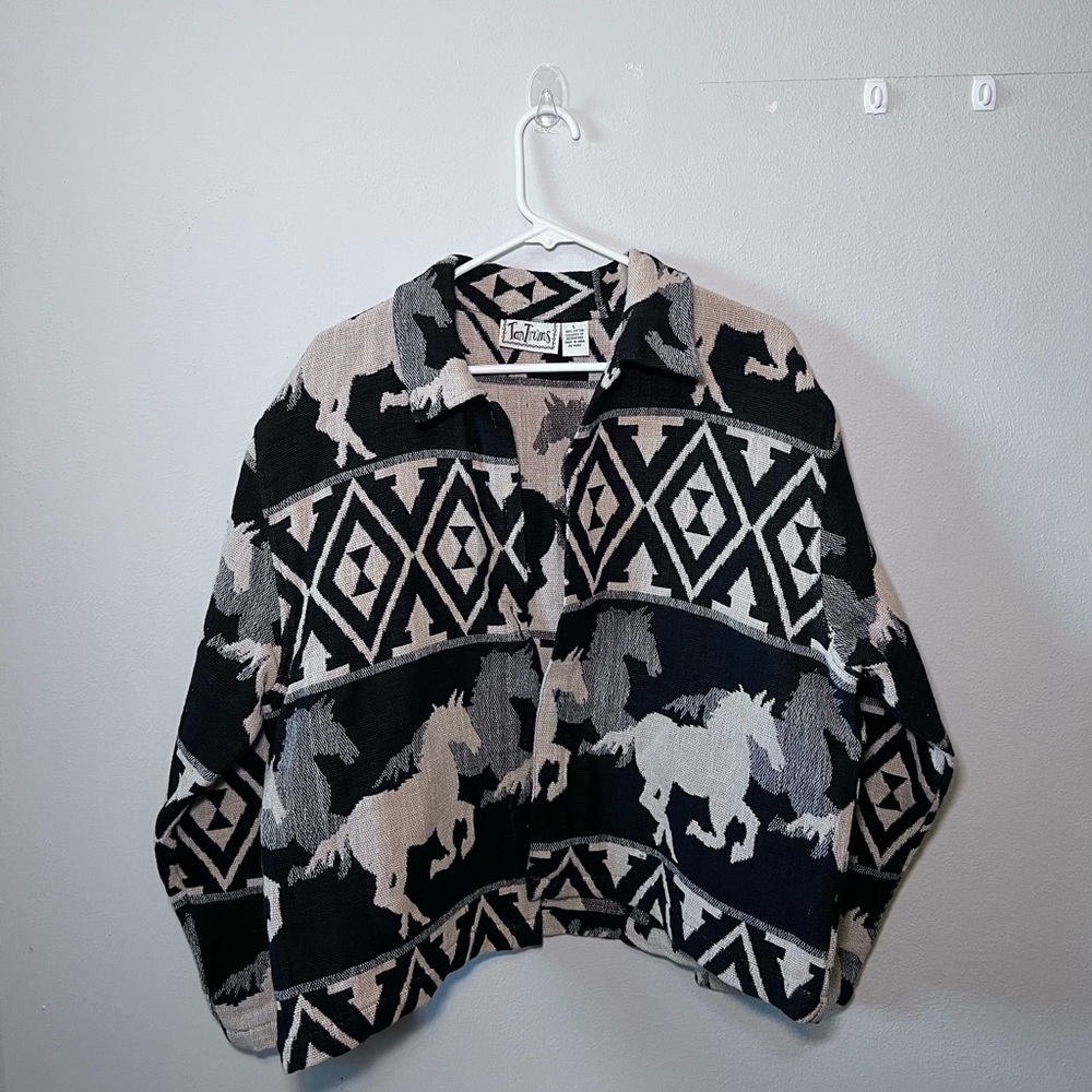 The Quarters Horse Pattern Jacket